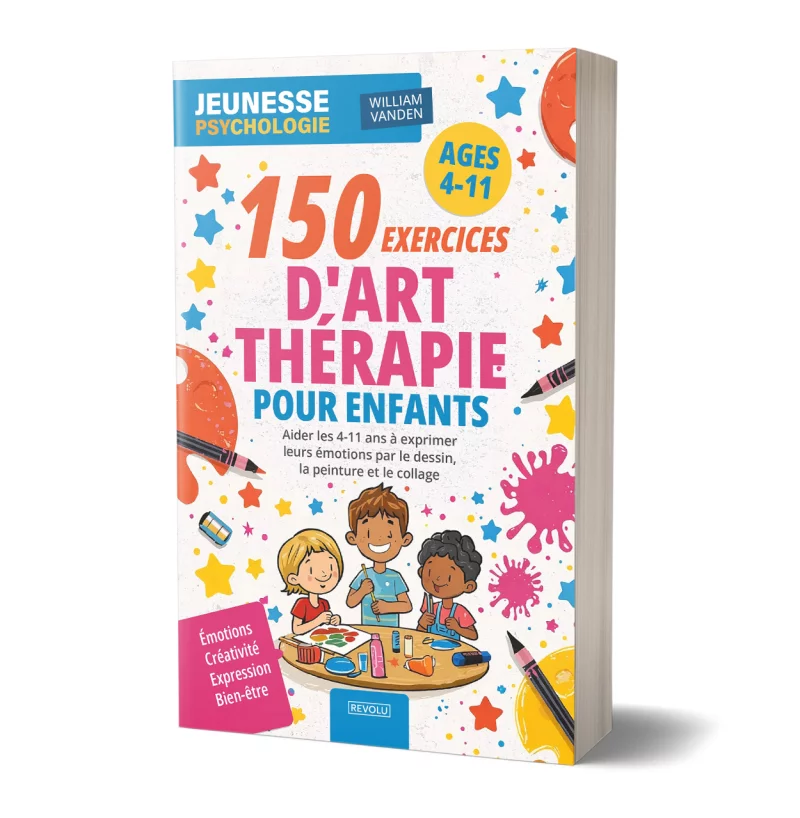 150 exercices d'art-thérapie pour enfants par William Vanden - Éditions Revolu