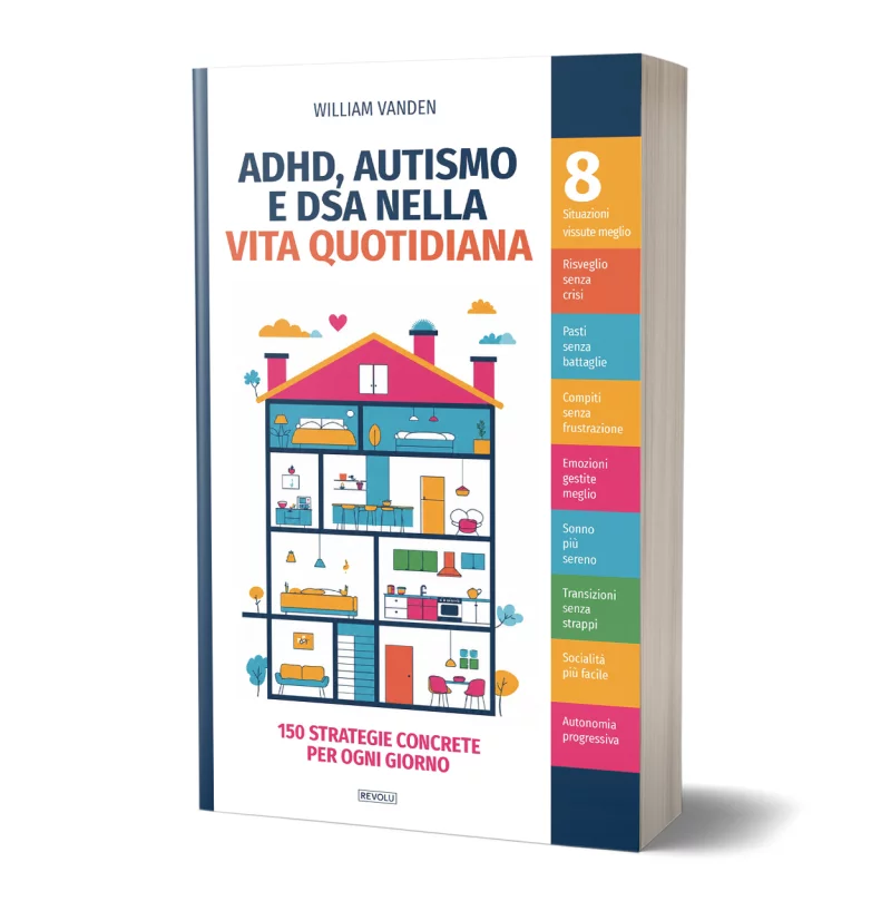 ADHD, autismo e DSA nella vita quotidiana par William Vanden - Éditions Revolu