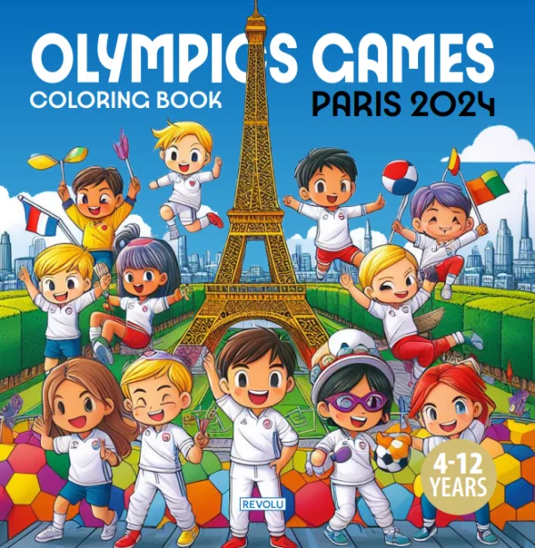 Coloring book - Olympic games Paris 2024