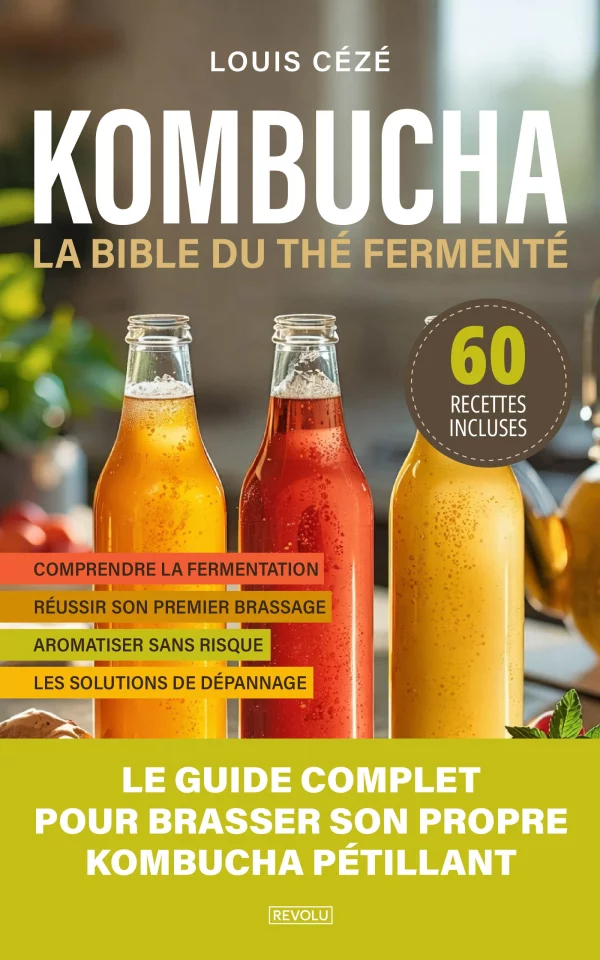 Kombucha, la bible du thé fermenté — Louis Cézé — Éditions Revolu