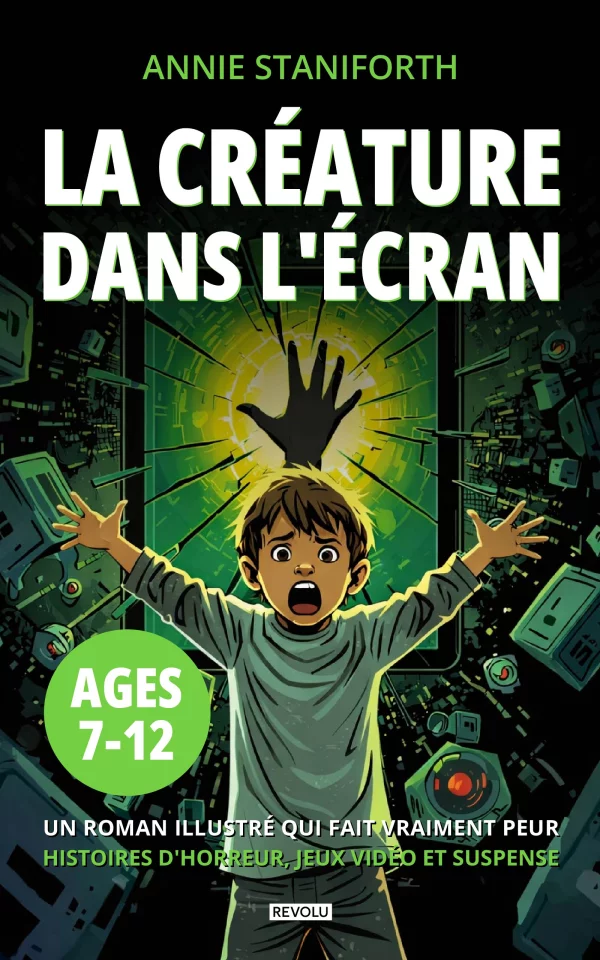 La Créature dans l'Écran : Livre Horreur Enfant — Annie Staniforth — Éditions Revolu