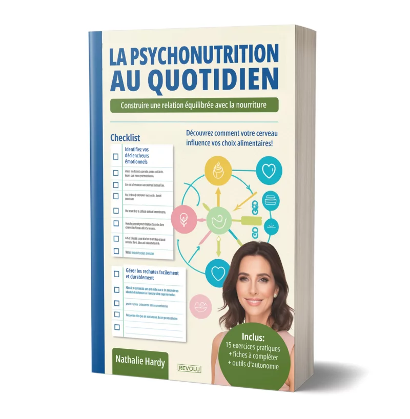 La psychonutrition au quotidien par Nathalie Hardy - Éditions Revolu