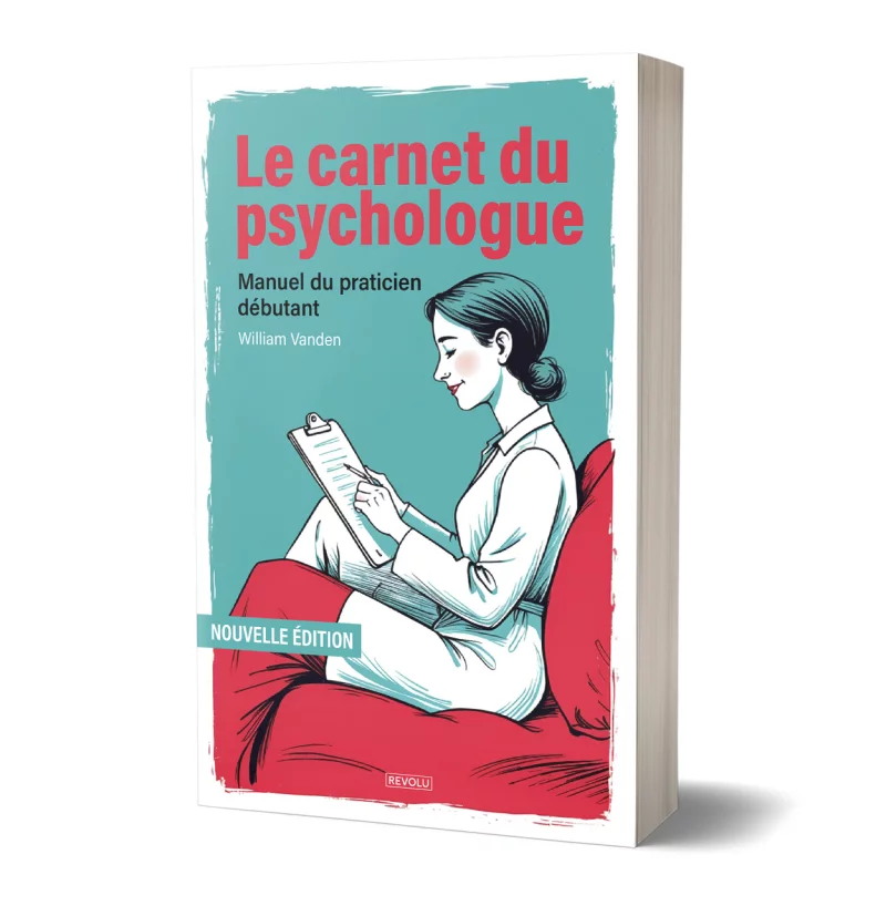 Le carnet du psychologue par William Vanden - Éditions Revolu