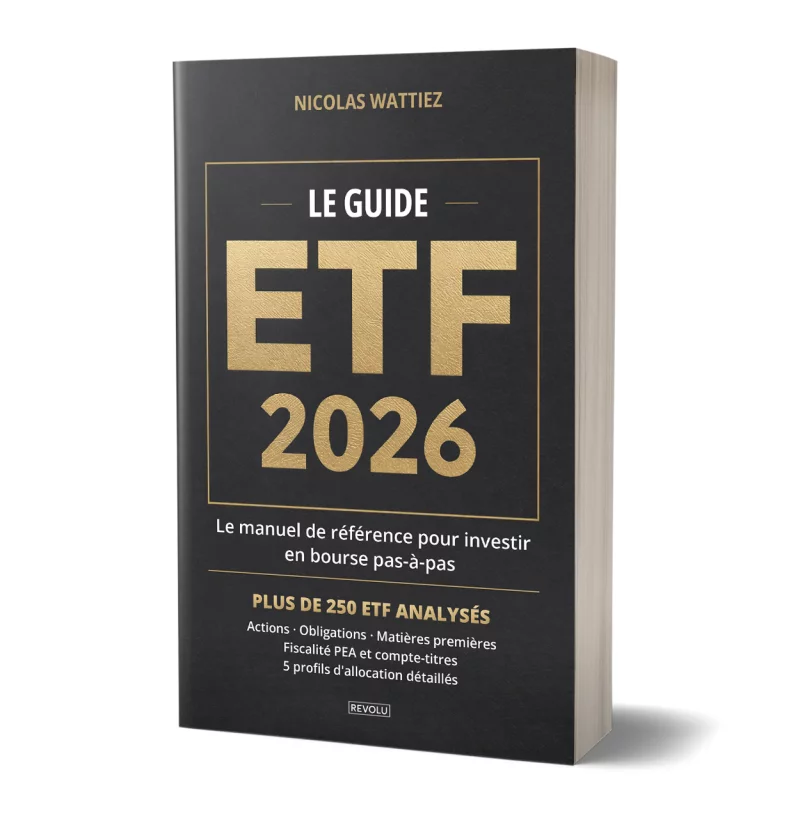 Le guide ETF 2026 par Nicolas Wattiez - Éditions Revolu