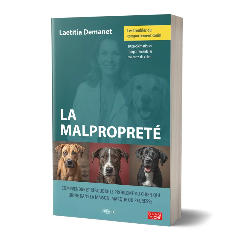 Les troubles du comportement canin – La malpropreté par Laetitia Demanet - Éditions Revolu