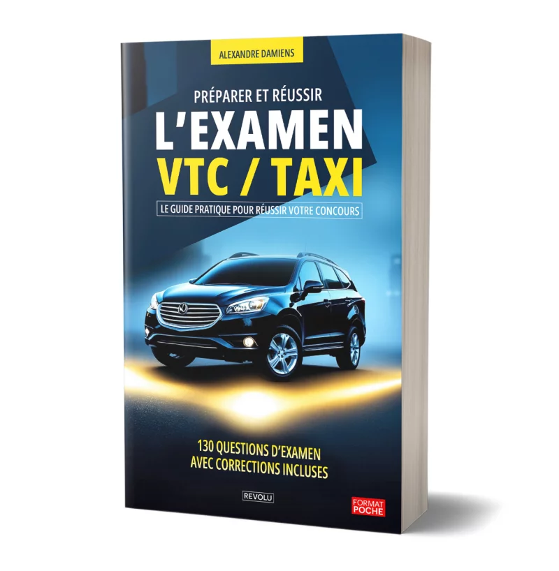Préparer et réussir l'examen VTC / Taxi par Alexandre Damiens - Éditions Revolu
